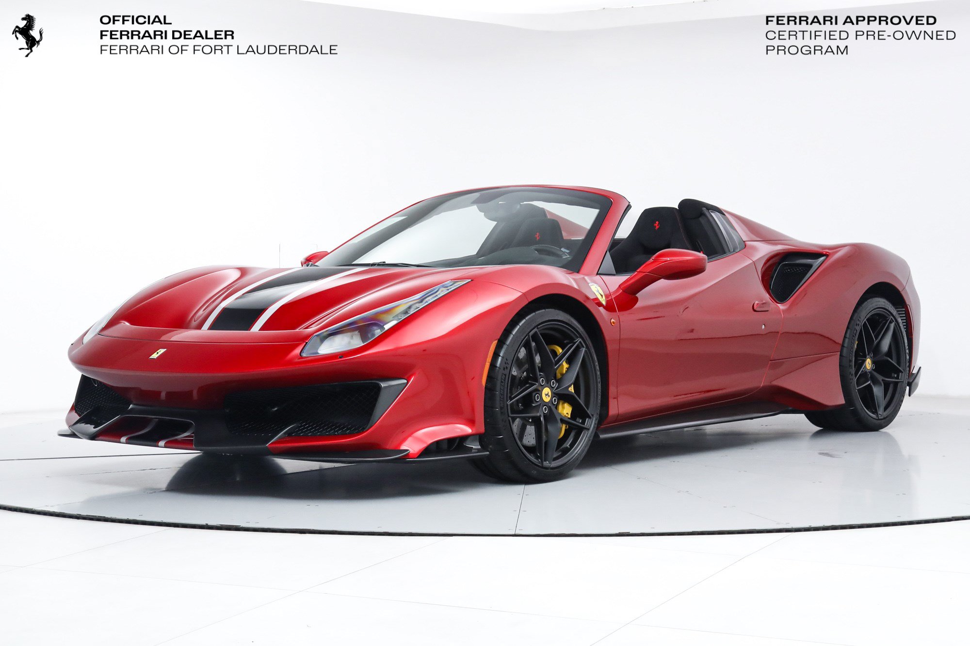 Certified 2020 Ferrari 488 Pista Spider