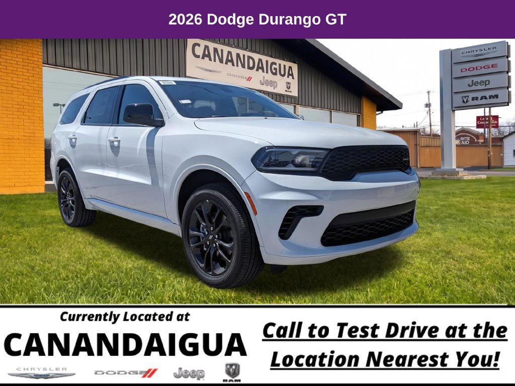 New 2026 Dodge Durango GT w/ Blacktop Package AWD/4WD image 1