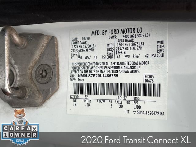 Used 2020 Ford Transit Connect XL image 38