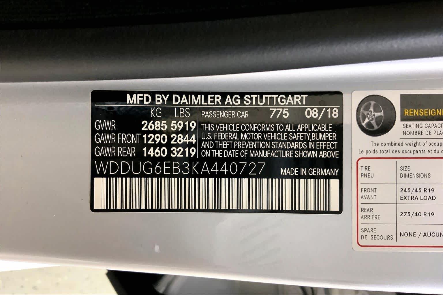 Used 2019 Mercedes-Benz S 450 4MATIC Sedan image 36