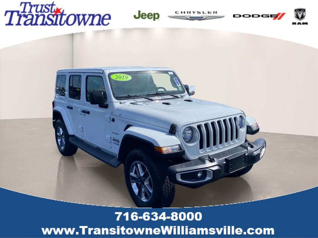 Used 2019 Jeep Wrangler Unlimited Sahara w/ Uconnect 4C Nav & Sound Group