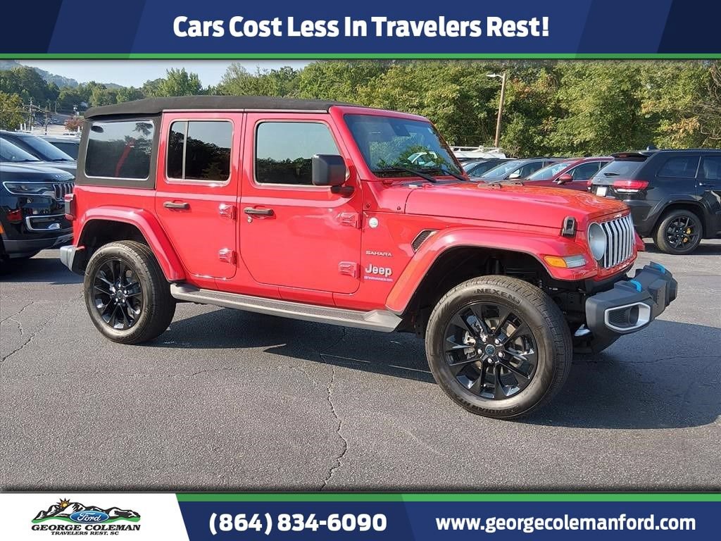Used 2024 Jeep Wrangler Unlimited Sahara AWD/4WD image 1