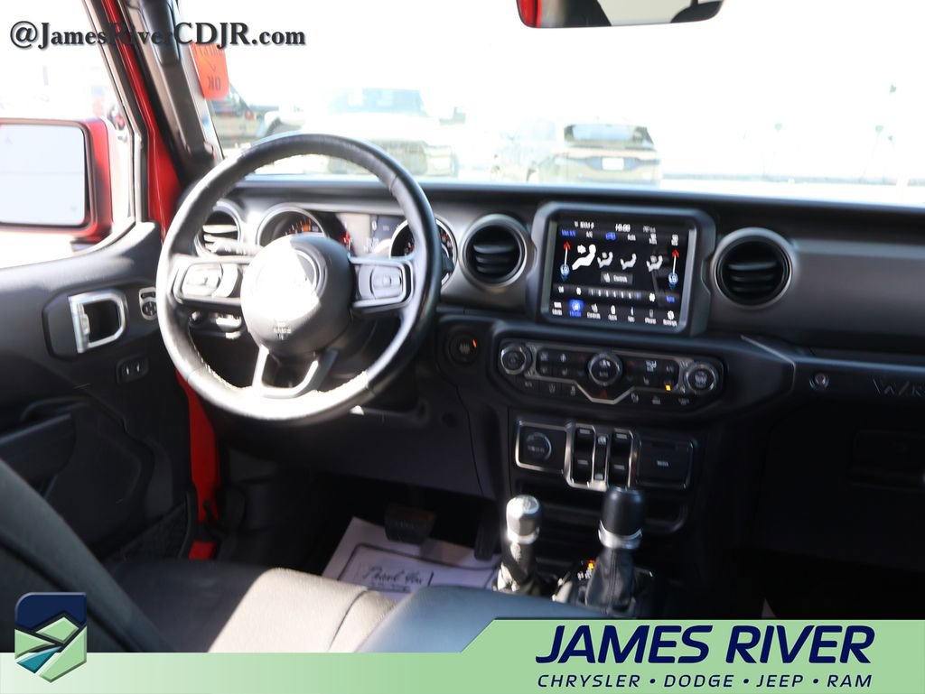 Used 2021 Jeep Wrangler Unlimited Sport w/ Sun And Sound Package AWD/4WD image 16