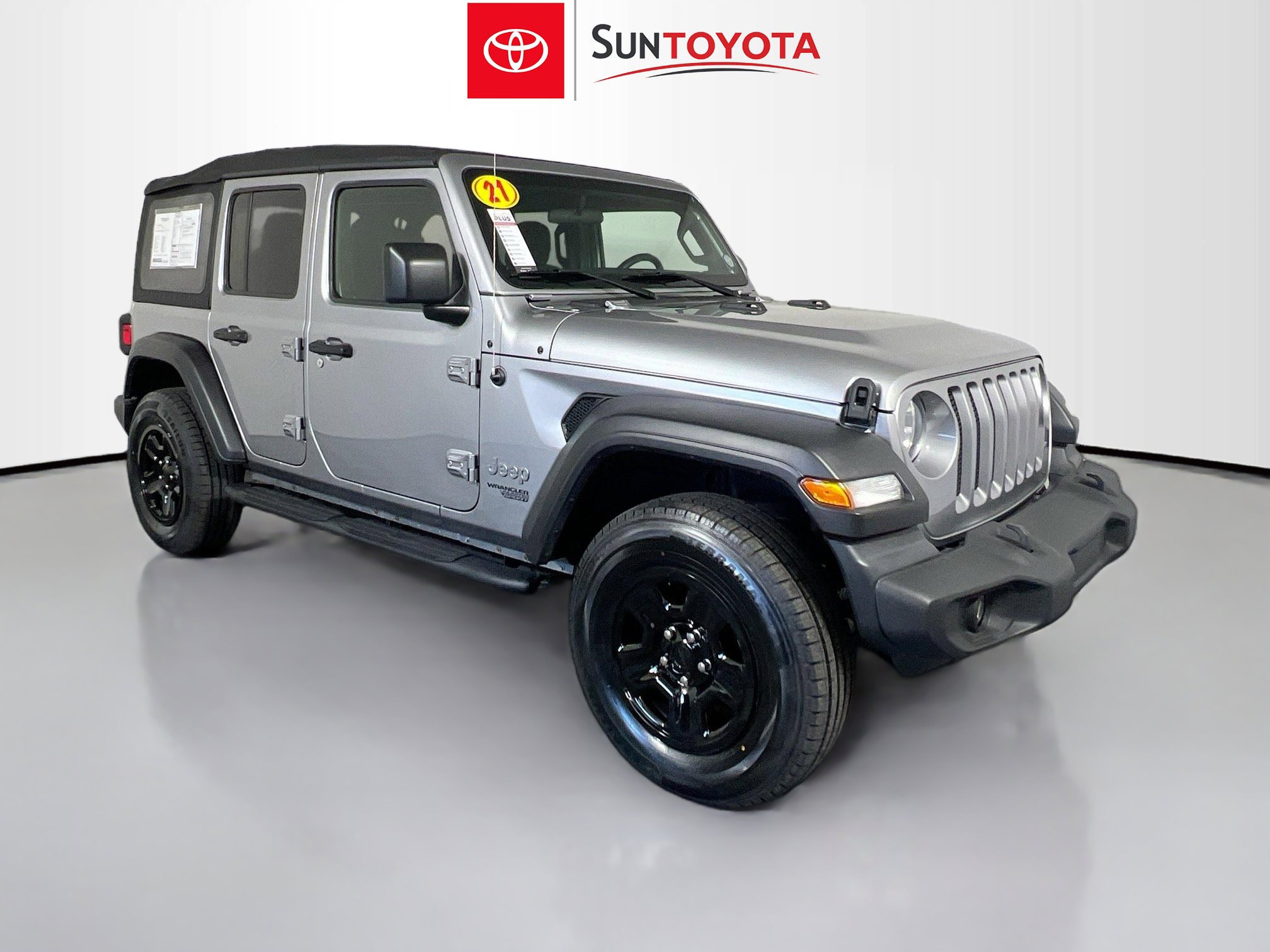 Used 2021 Jeep Wrangler Unlimited Sport image 1