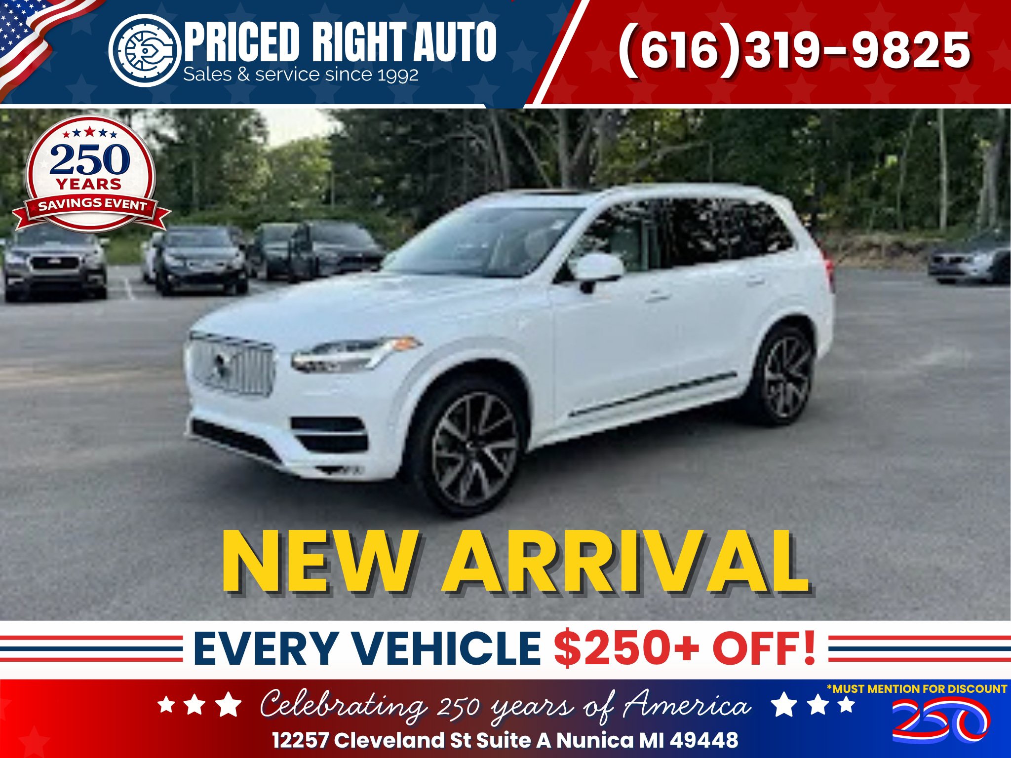 Used 2019 Volvo XC90 T6 Inscription w/ Advanced Package AWD/4WD image 1