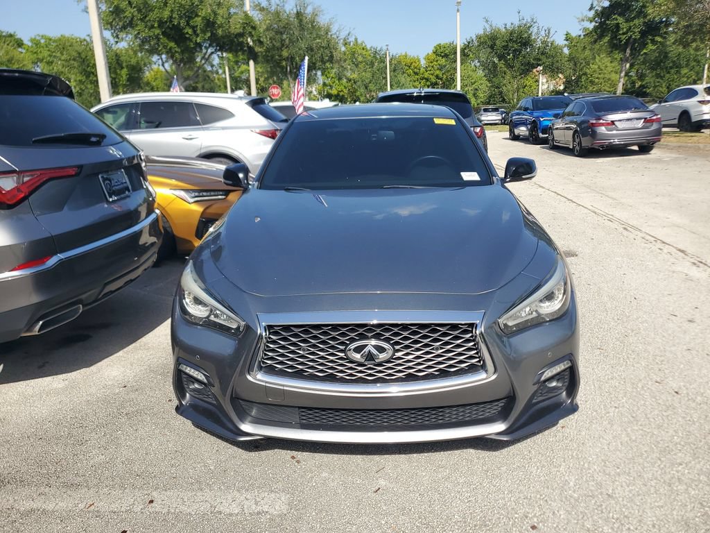 Used 2019 INFINITI Q50 Red Sport 400 w/ Proactive Package RWD video 2
