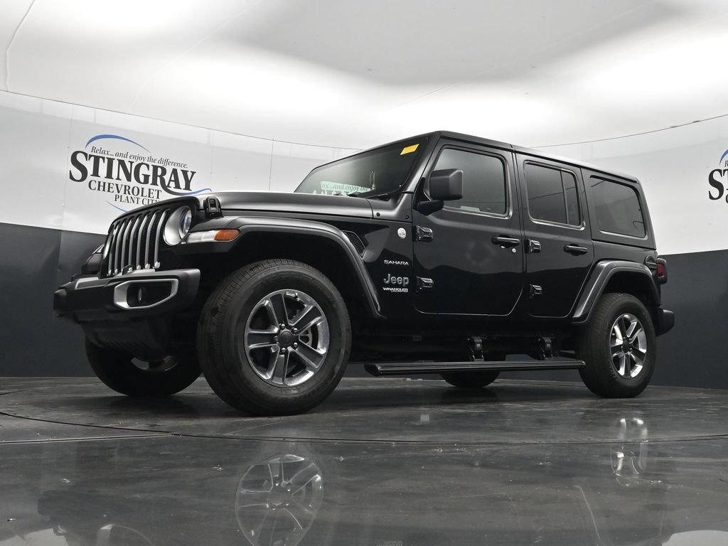 Used 2021 Jeep Wrangler Unlimited Sahara AWD/4WD image 28