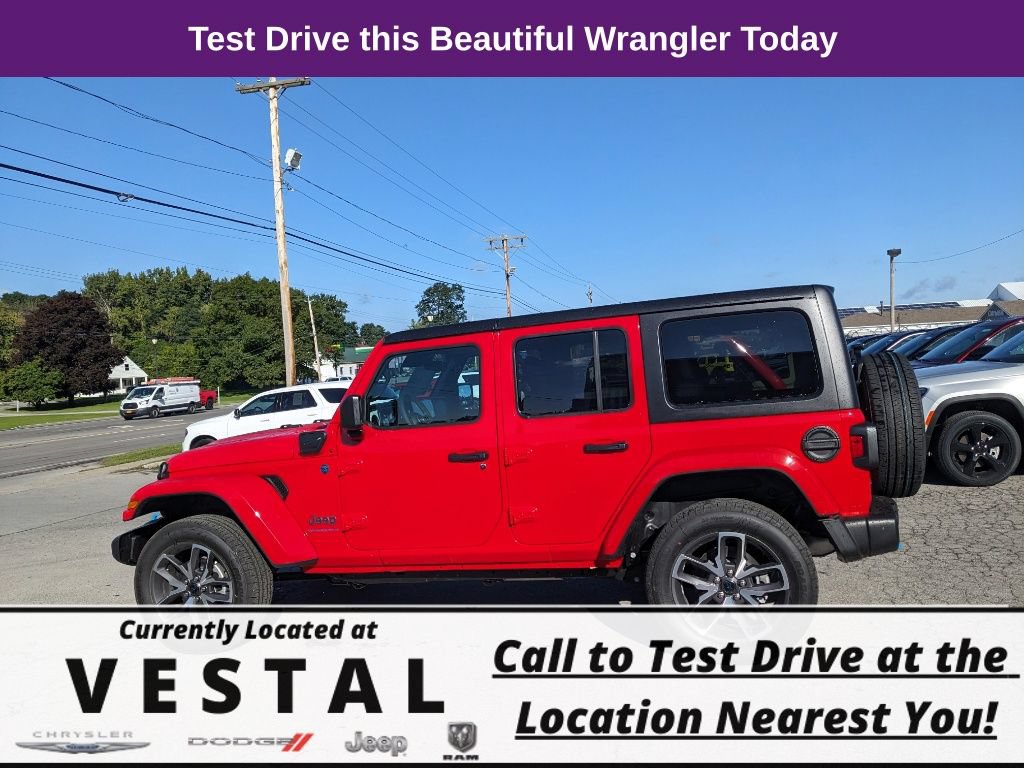New 2024 Jeep Wrangler Unlimited w/ Convenience Group AWD/4WD image 3