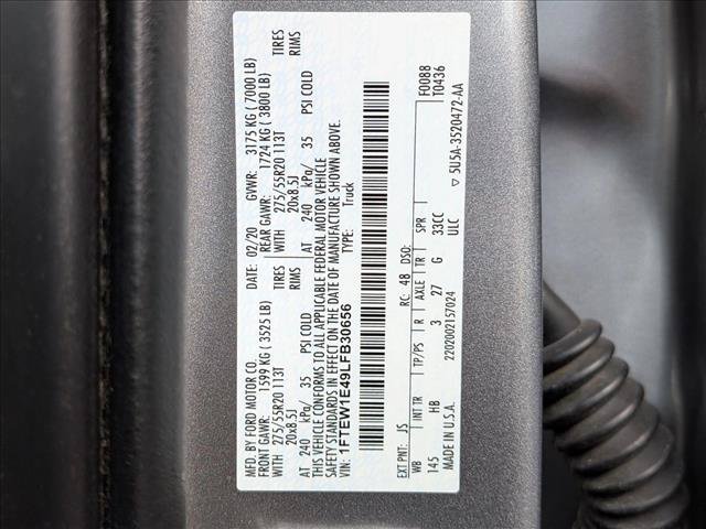 Used 2020 Ford F150 Lariat w/ Equipment Group 502A Luxury AWD/4WD image 20