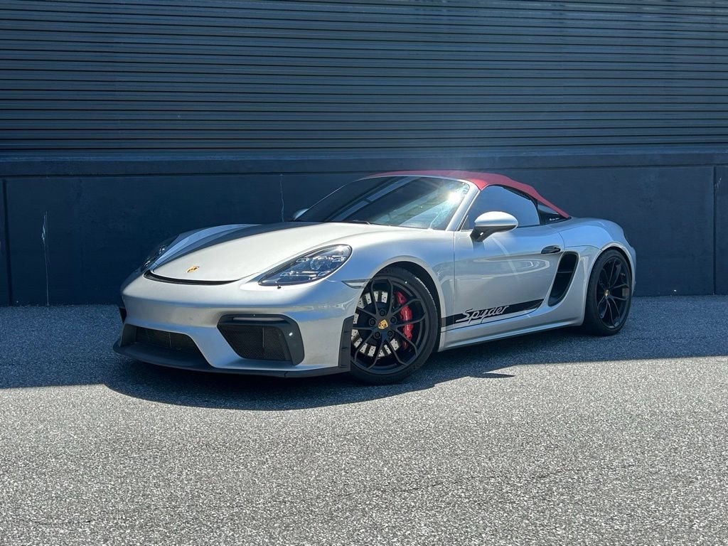Certified 2021 Porsche 718 Boxster Spyder RWD video 1