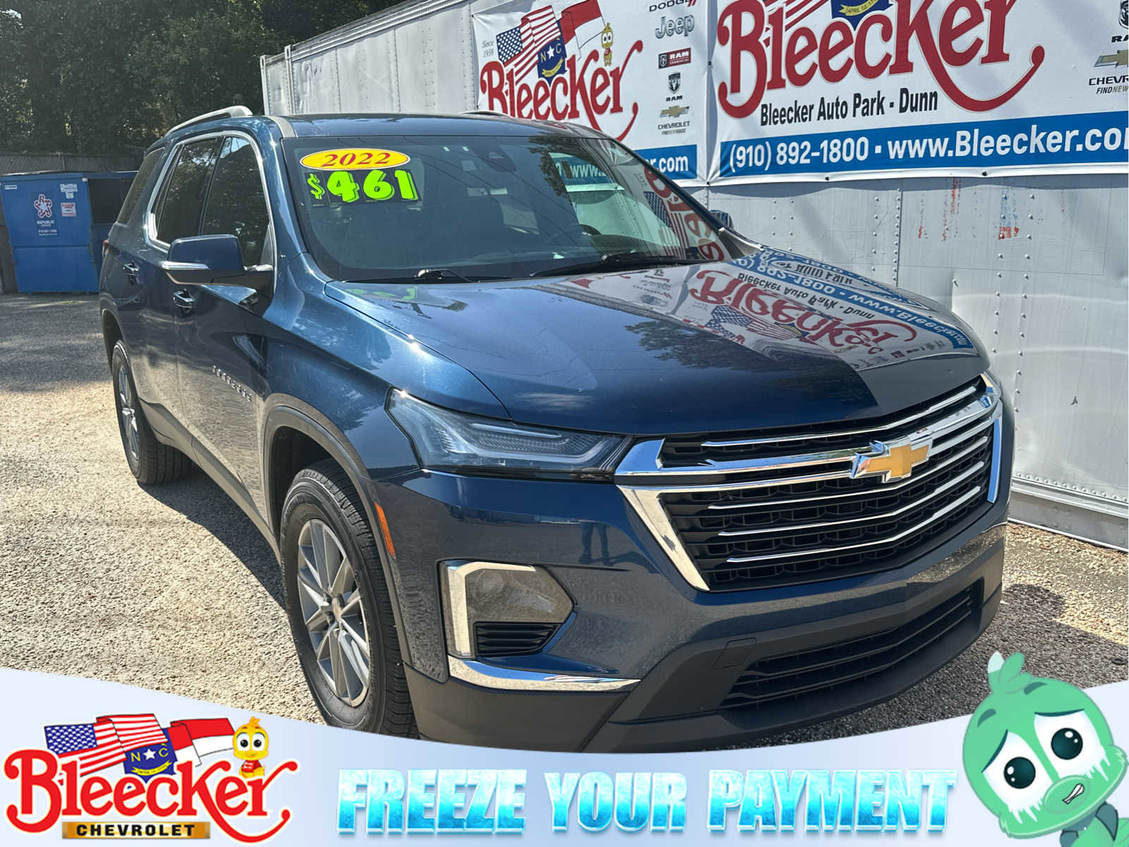 Used 2022 Chevrolet Traverse LT