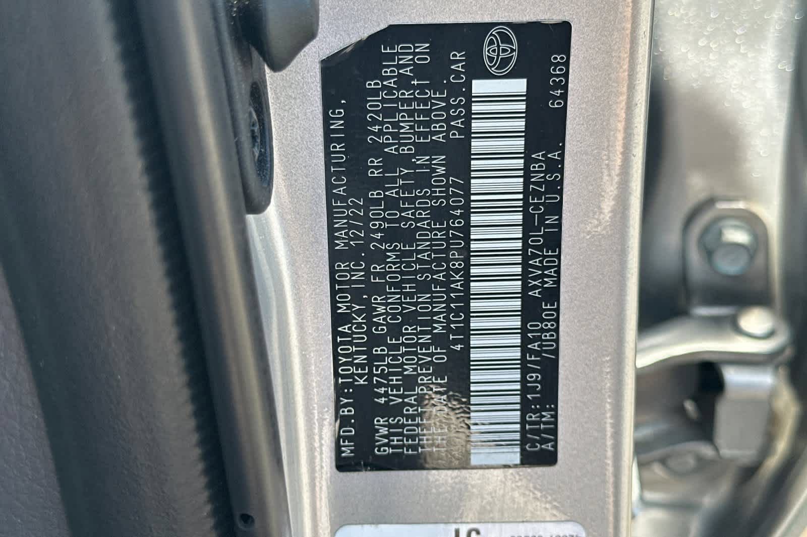 Used 2023 Toyota Camry LE FWD image 28