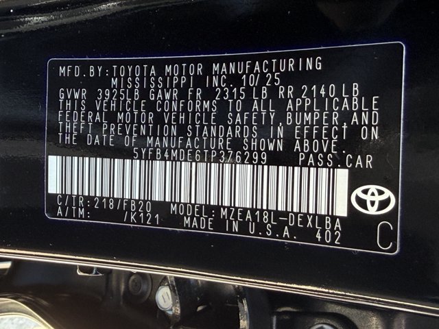 Used 2026 Toyota Corolla LE FWD image 25