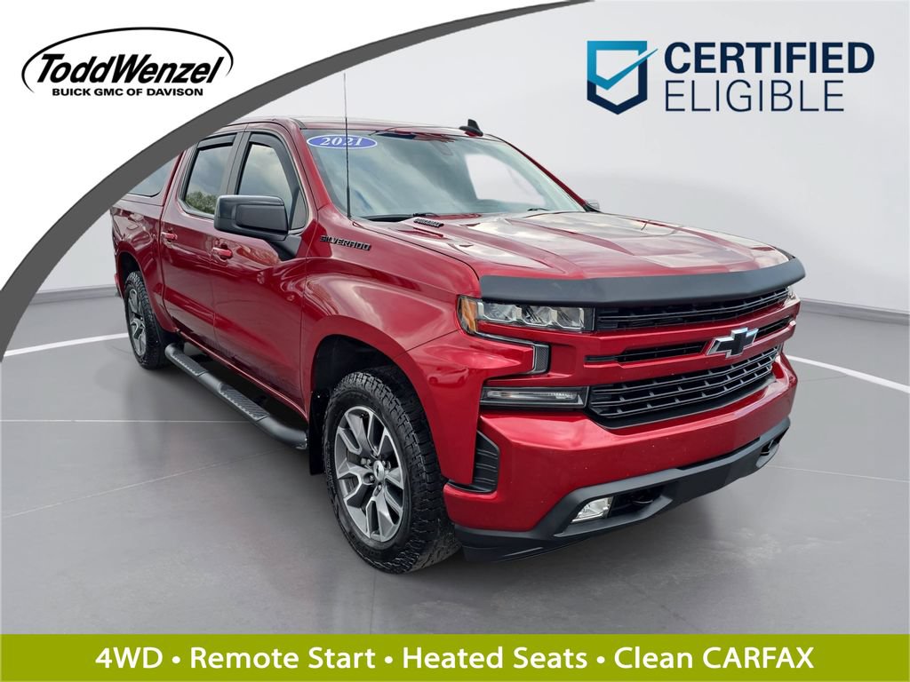 Certified 2021 Chevrolet Silverado 1500 RST