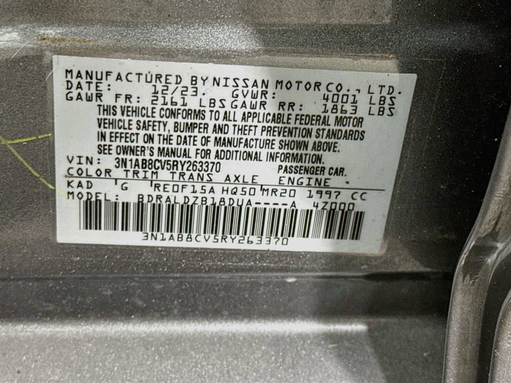 Certified 2024 Nissan Sentra SV FWD image 33