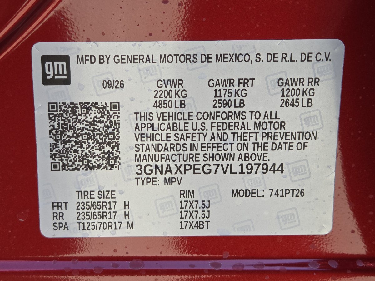 New 2027 Chevrolet Equinox LT w/ Convenience Package II AWD/4WD image 42