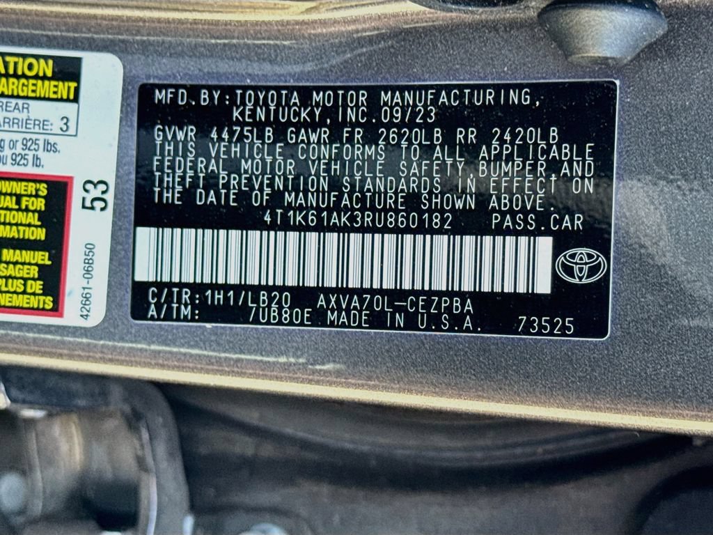 Used 2024 Toyota Camry XSE FWD image 35