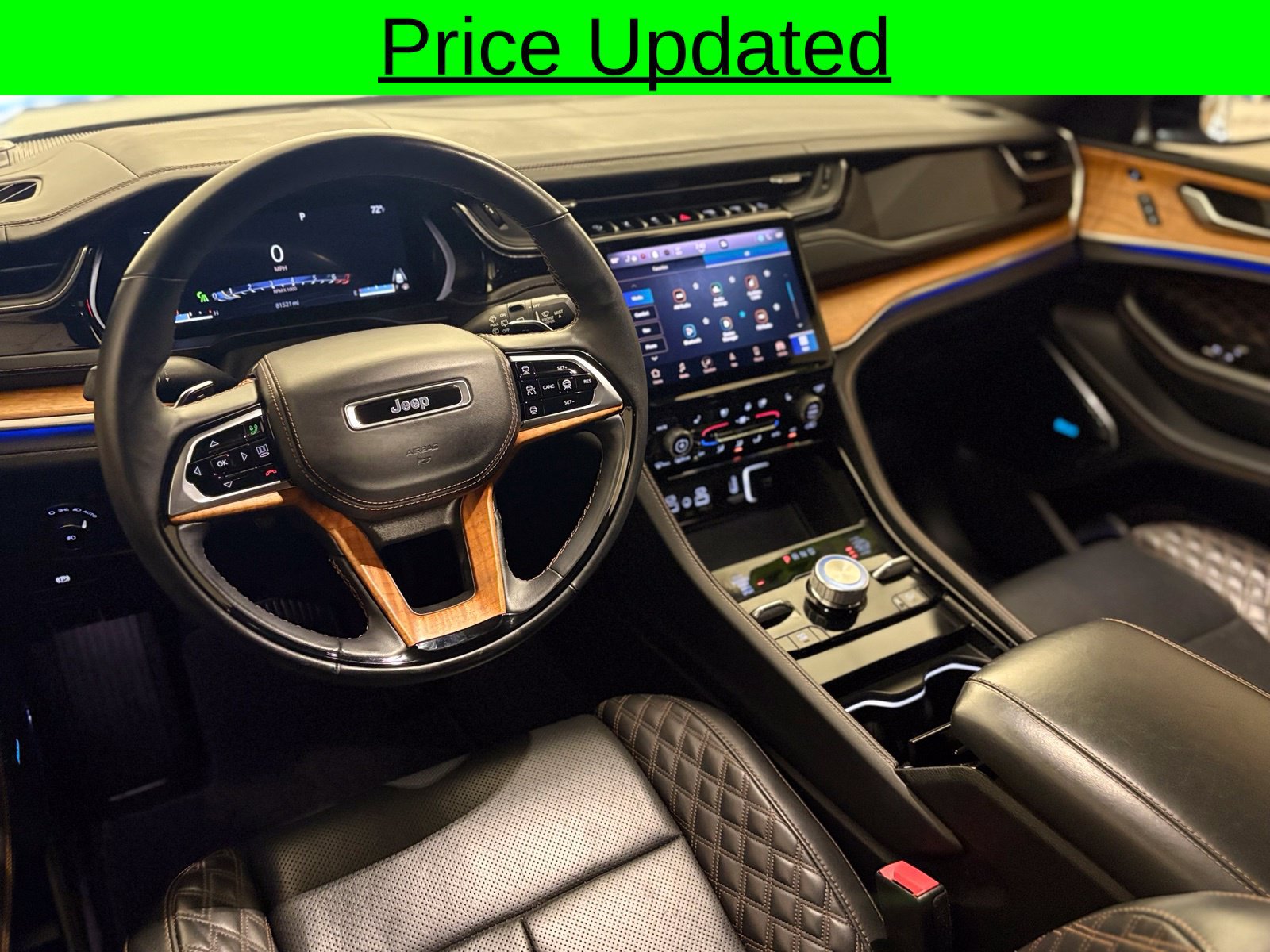 Used 2022 Jeep Grand Cherokee Summit AWD/4WD image 6