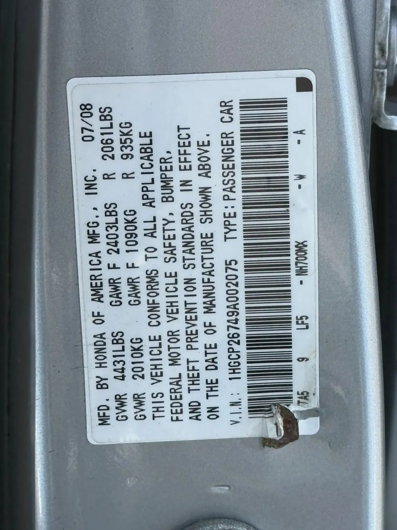 Used 2009 Honda Accord EX image 31