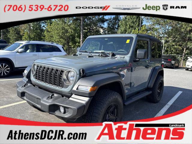 Certified 2025 Jeep Wrangler Sport image 1