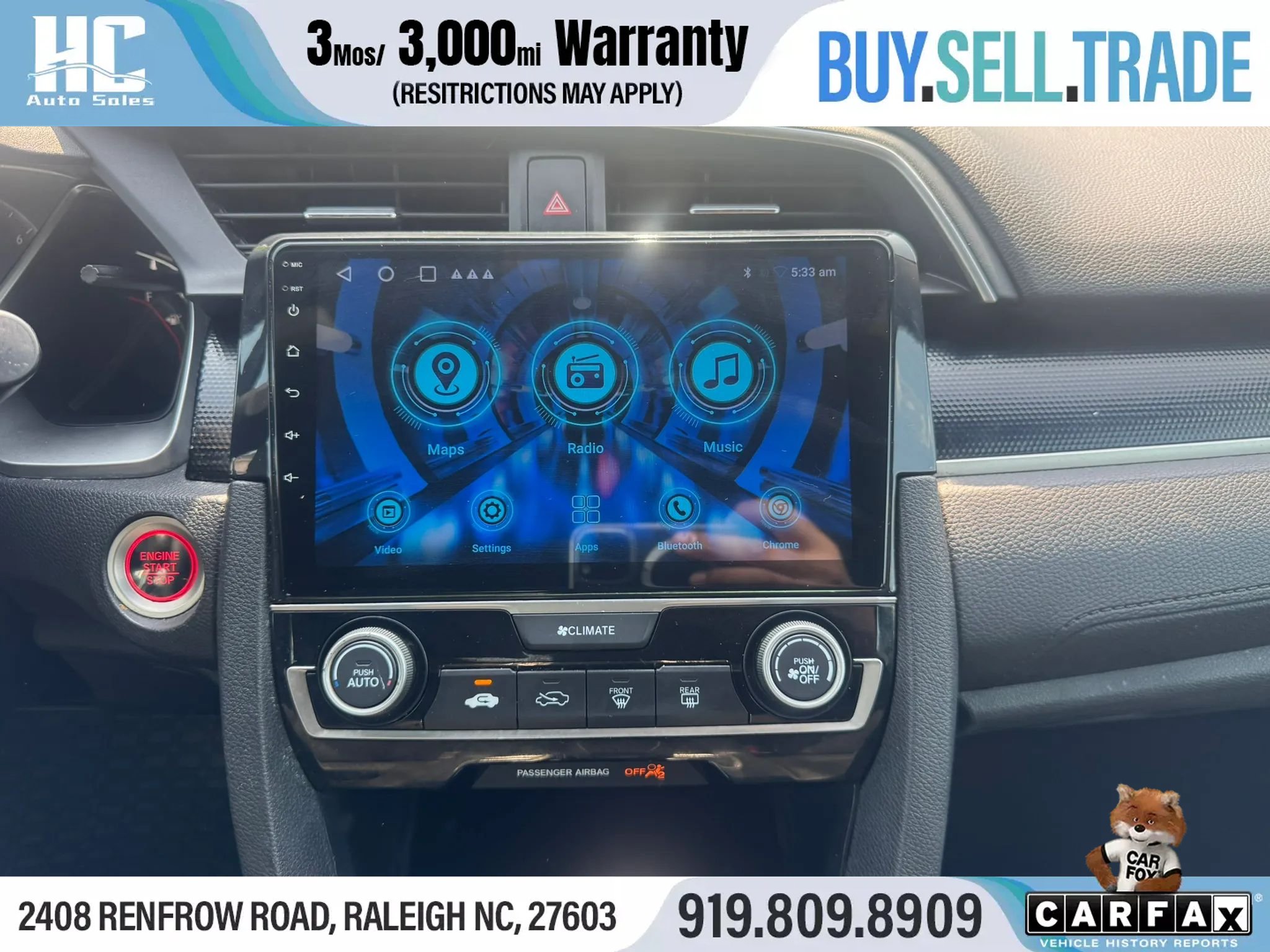 Used 2019 Honda Civic Sport image 24