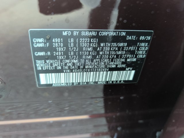New 2026 Subaru Forester Touring AWD/4WD image 25