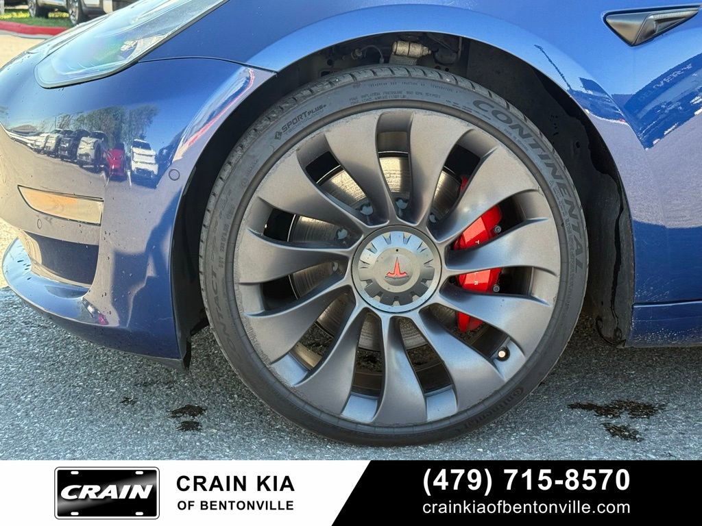 Used 2021 Tesla Model 3 Performance AWD/4WD image 32