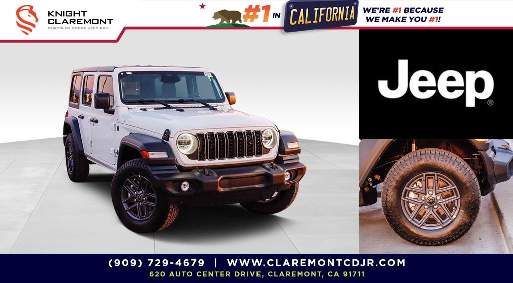 New 2026 Jeep Wrangler Unlimited Sport AWD/4WD 360° Tour