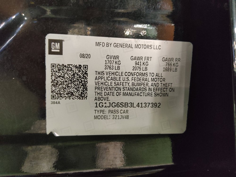 Used 2020 Chevrolet Sonic LT FWD image 33
