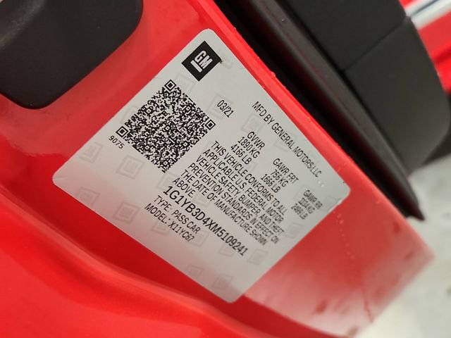 Used 2021 Chevrolet Corvette Stingray Preferred Conv w/ Z51 Performance Package RWD image 30