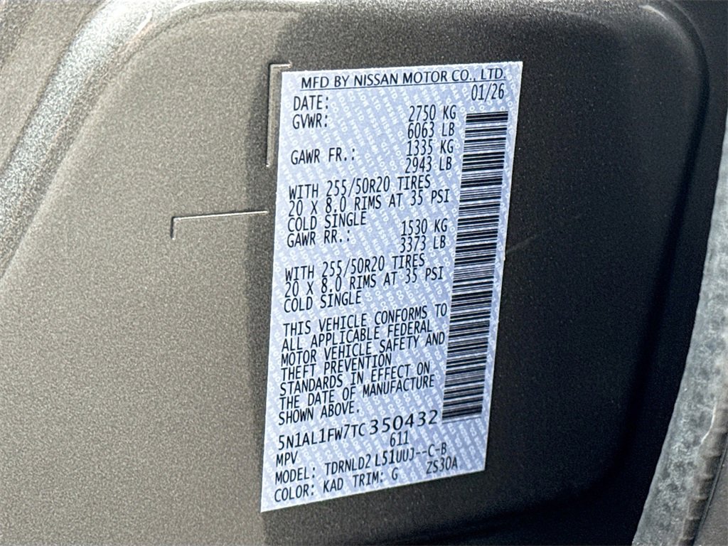 New 2026 INFINITI QX60 Sport w/ Dark Cargo Package image 35