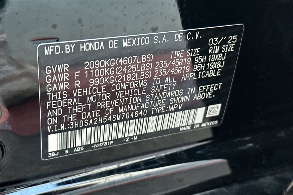 Certified 2025 Acura ADX A-Spec image 29