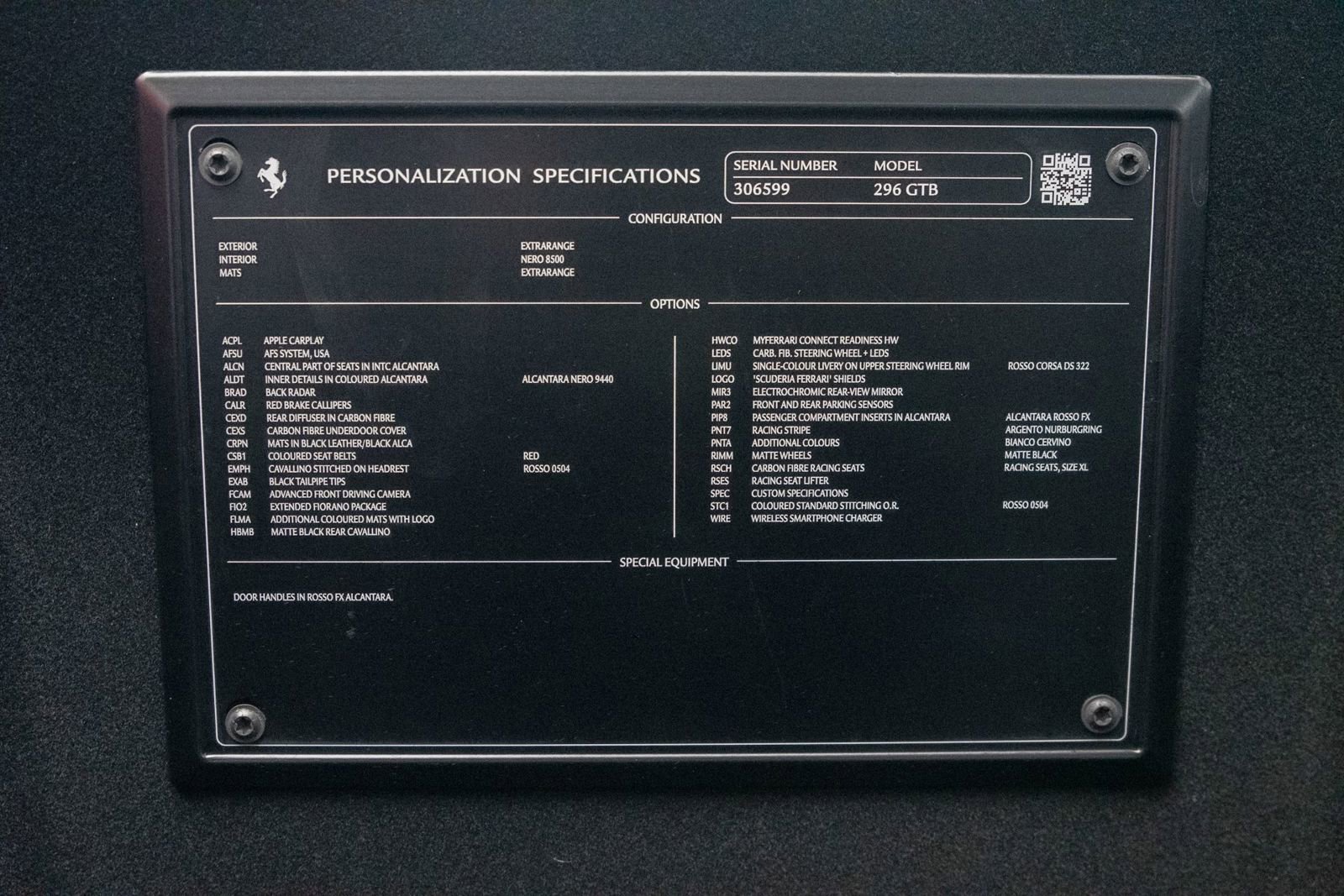 Certified 2024 Ferrari 296 GTB RWD image 32