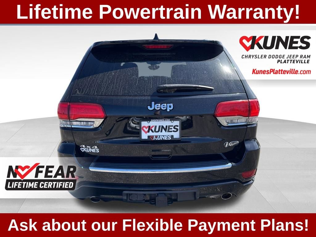 Used 2018 Jeep Grand Cherokee Overland AWD/4WD image 5