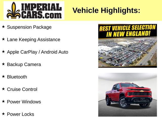 Used 2024 Chevrolet Silverado 2500 Custom w/ Custom Value Package image 7