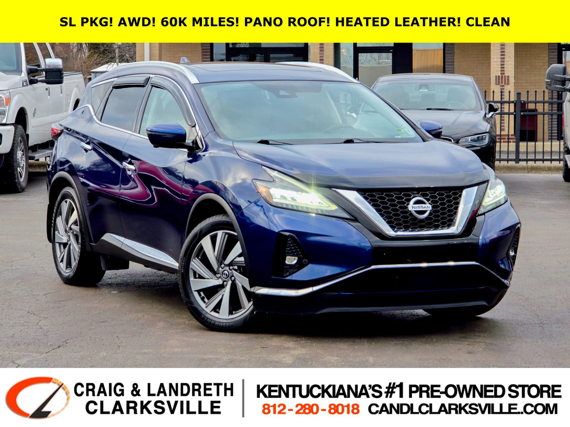 Used 2020 Nissan Murano SL w/ Moonroof Package image 1