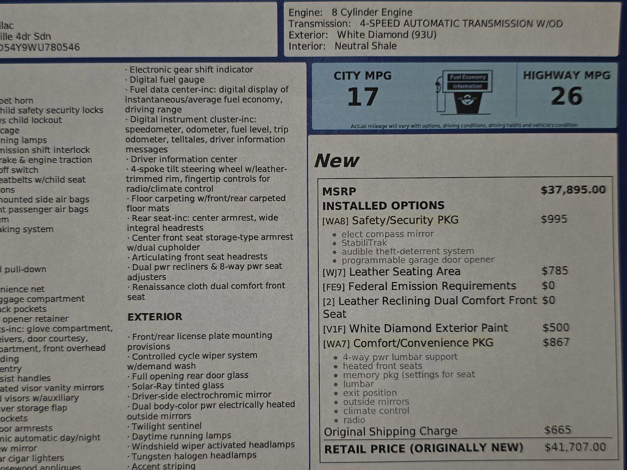 Used 1998 Cadillac De Ville image 40