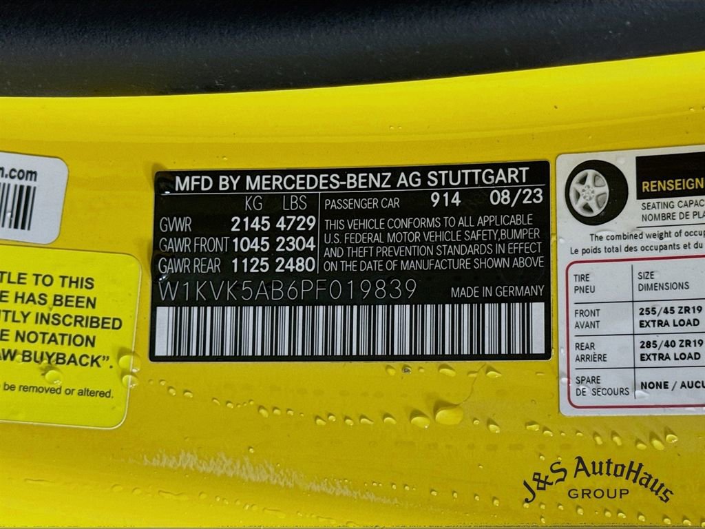 Used 2023 Mercedes-Benz SL 43 AMG w/ Loaded Compartment Package image 38