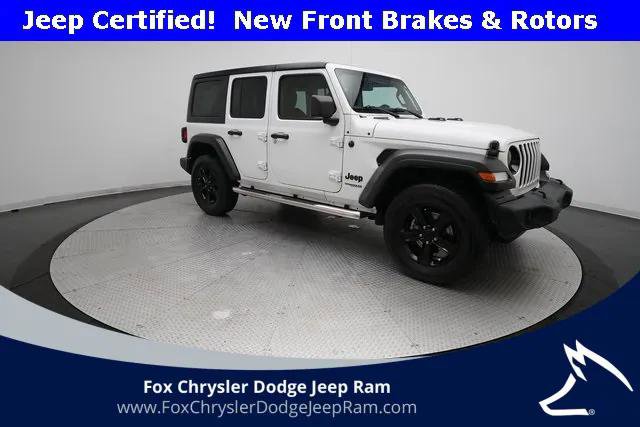 Certified 2022 Jeep Wrangler Unlimited Sport image 13