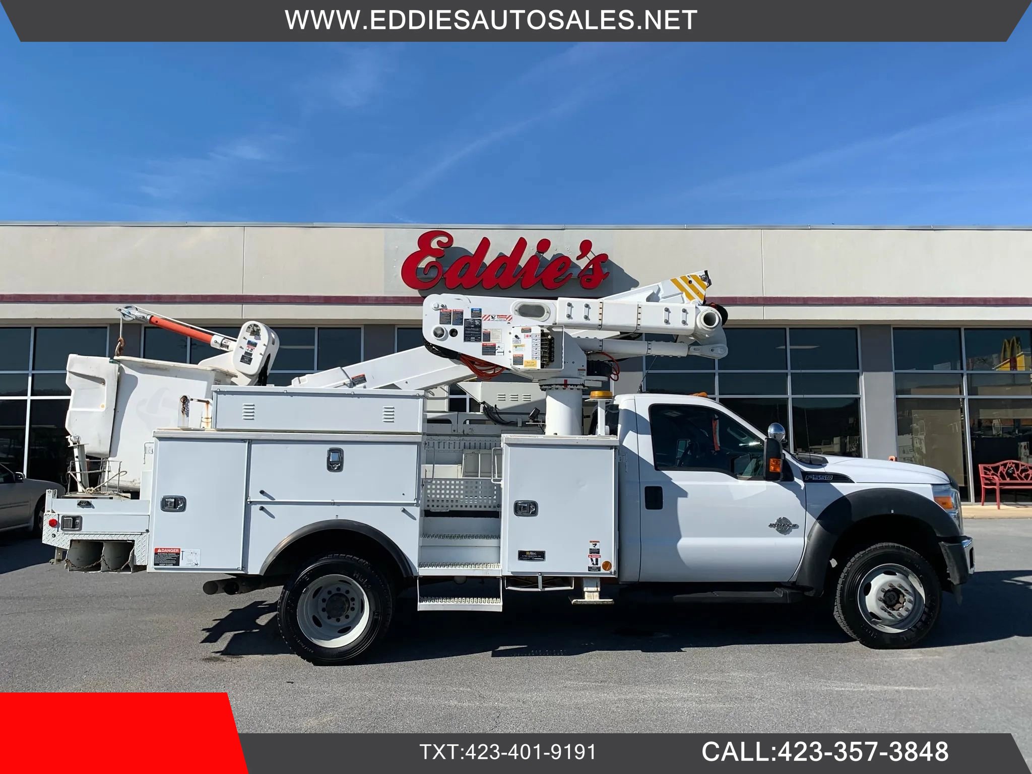 Used 2016 Ford F550 XL 165  W.B. 2D image 1