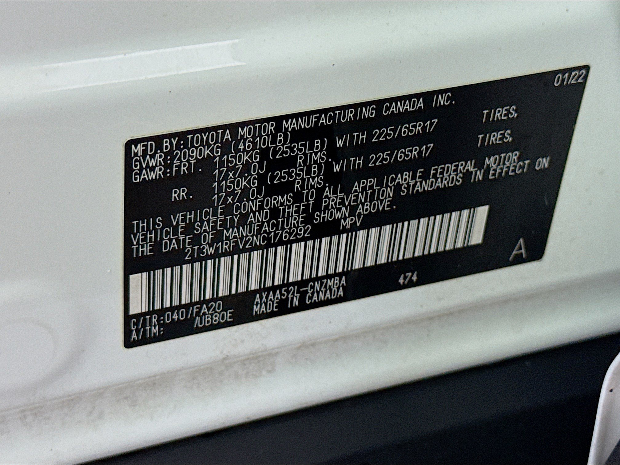 Used 2022 Toyota RAV4 XLE w/ Convenience Package FWD image 40