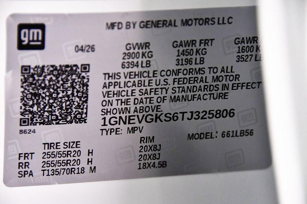 New 2026 Chevrolet Traverse LT w/ Sun and Wheel Package AWD/4WD image 13