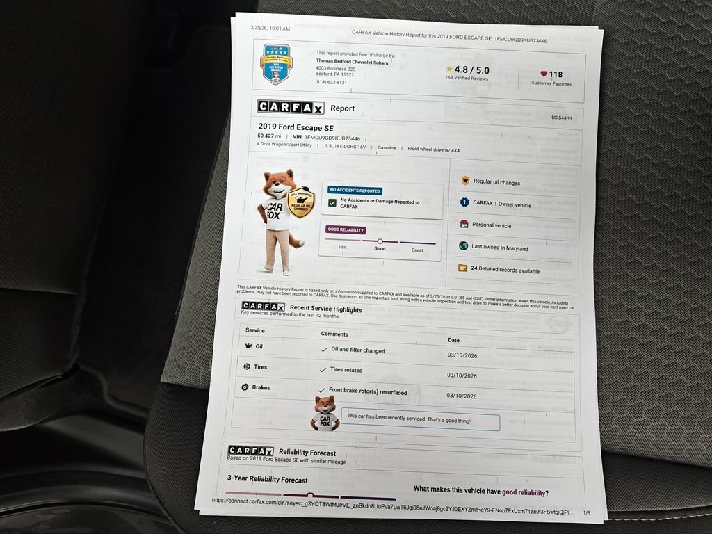 Used 2019 Ford Escape SE image 40