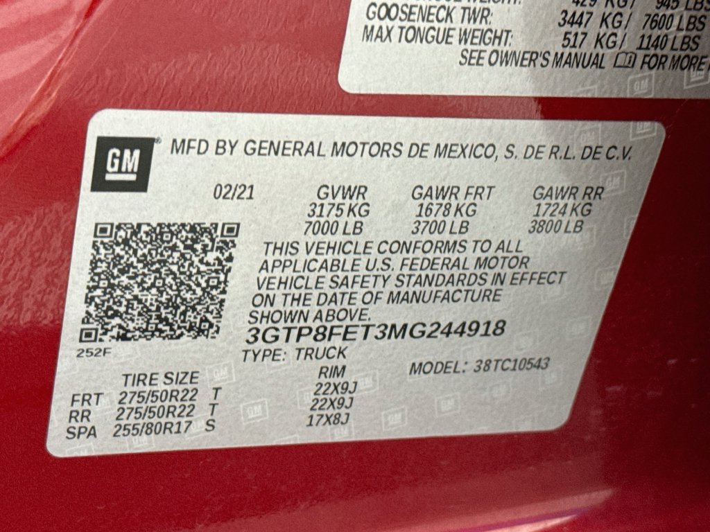 Used 2021 GMC Sierra 1500 Denali w/ Denali Ultimate Package RWD image 35