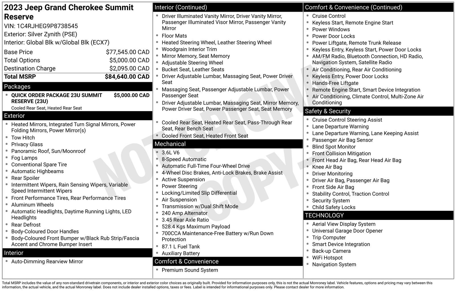 Used 2023 Jeep Grand Cherokee Summit image 4