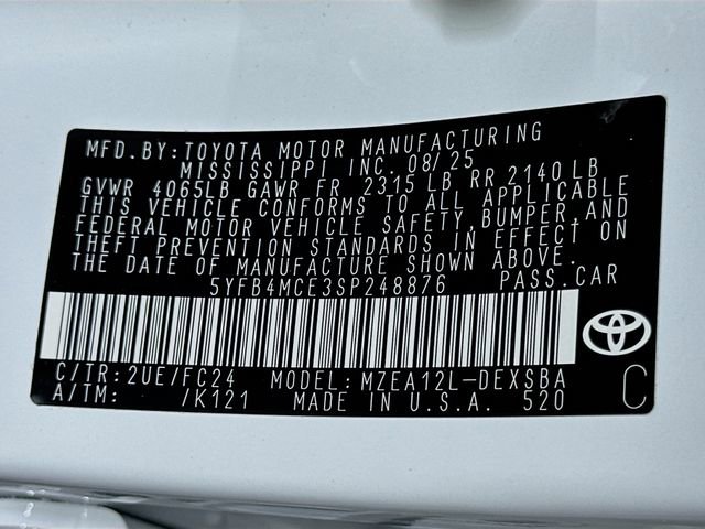 New 2025 Toyota Corolla FX w/ Convenience Package image 17