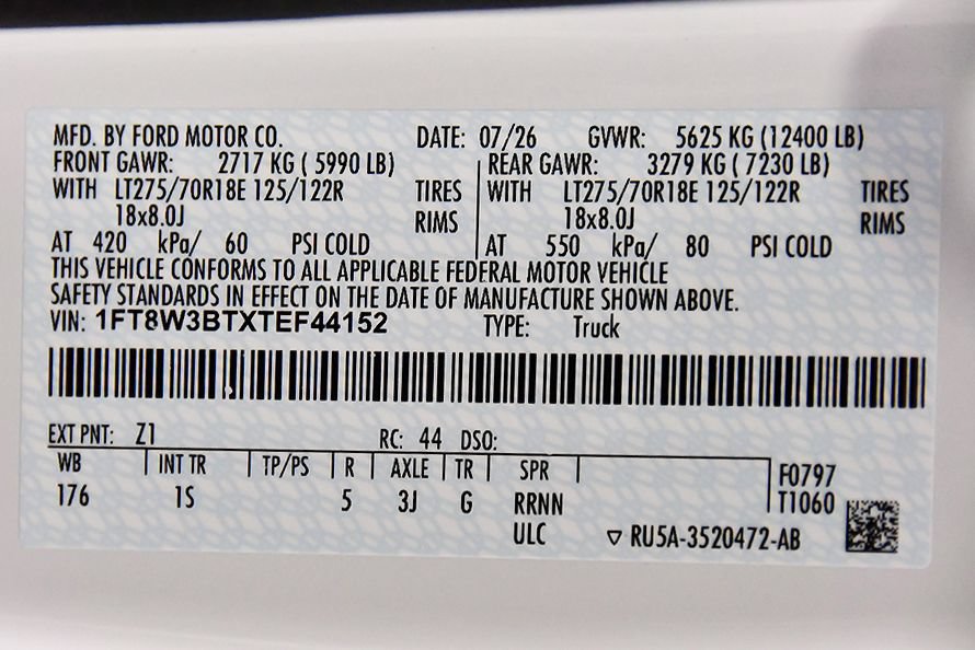 New 2026 Ford F350 XL w/ STX Appearance Package AWD/4WD image 16