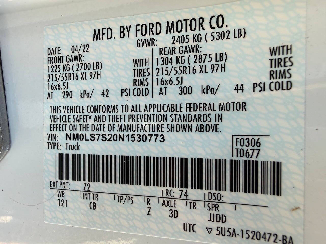 Used 2022 Ford Transit Connect XL FWD image 43
