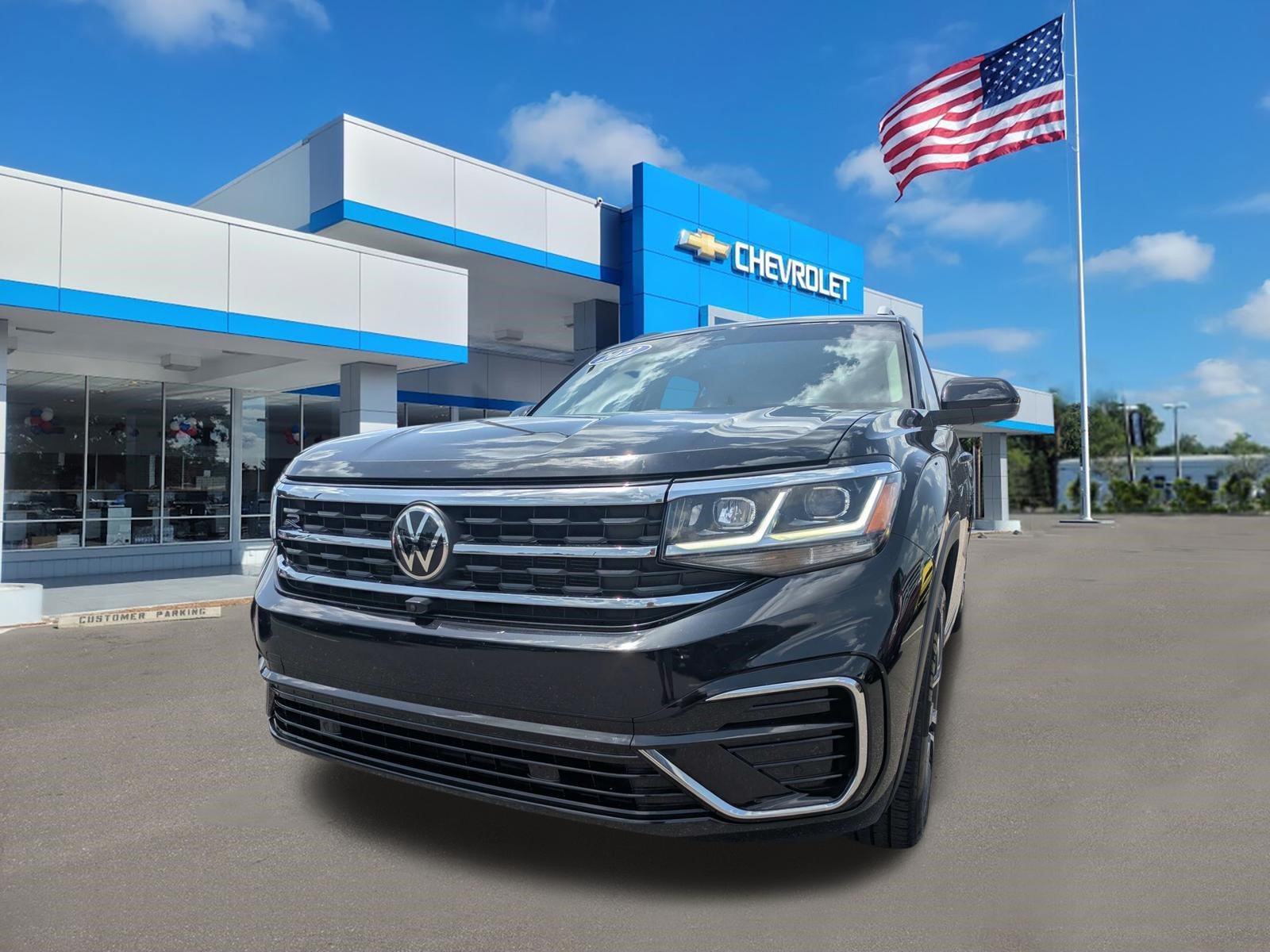 Used 2022 Volkswagen Atlas SEL Premium AWD/4WD image 7