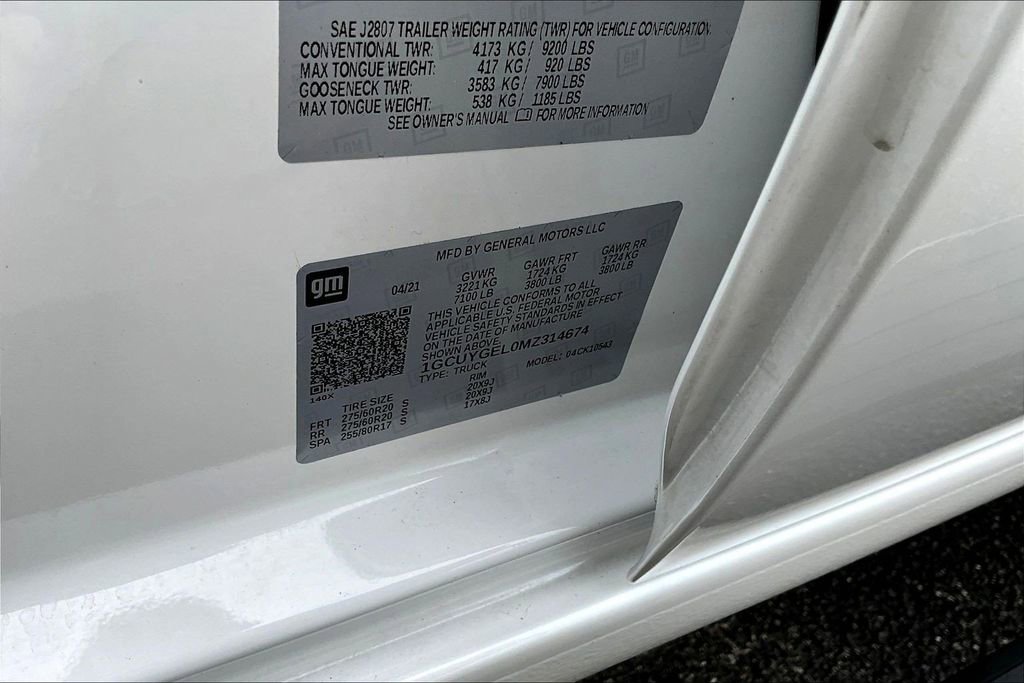 Used 2021 Chevrolet Silverado 1500 LTZ w/ LTZ Premium Package image 22